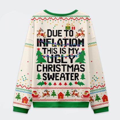 Tokyo-Tiger This Is My Christmas Sweater Christmas Ugly Sweatshirt