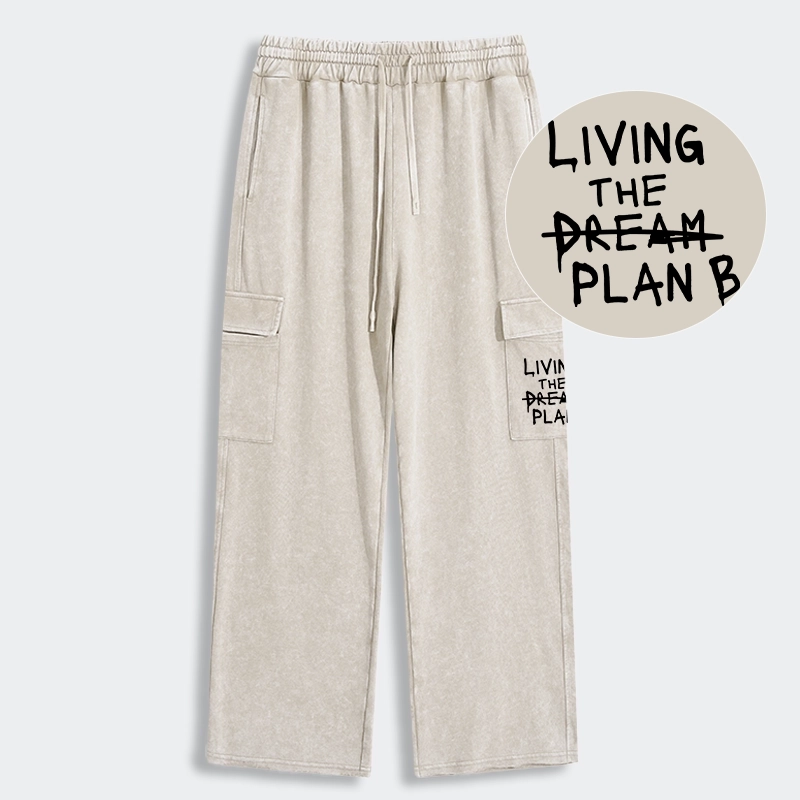 Tokyo-Tiger Implement Plan B Washed Utility Sweatpants