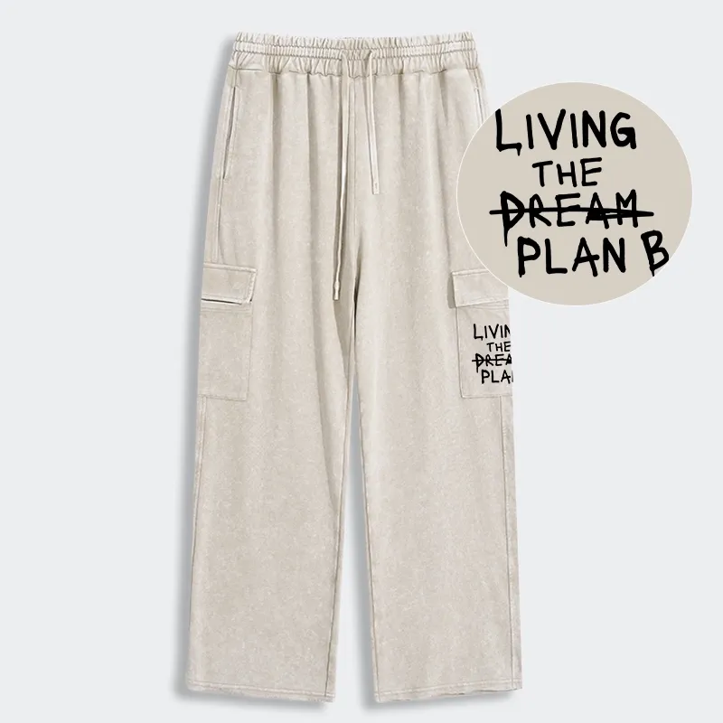 Tokyo-Tiger Implement Plan B Washed Utility Sweatpants