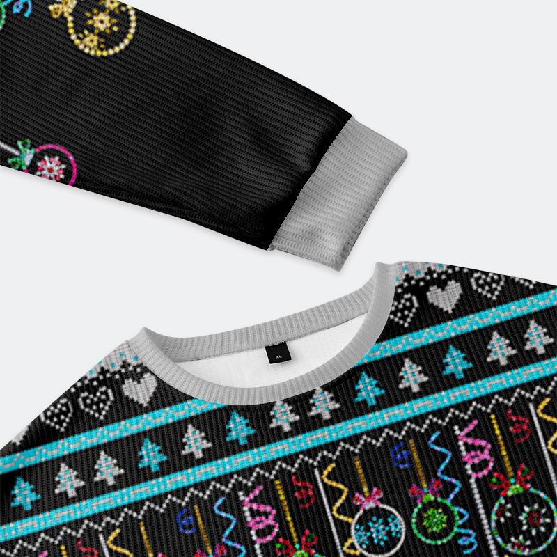 Tokyo-Tiger Santa’s Favorite Hot Mess Christmas Ugly Sweatshirt