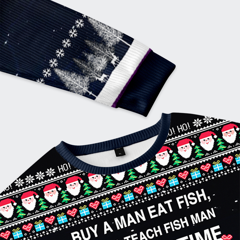 Tokyo-Tiger Funny To A Lifetime Christmas Ugly Sweatshirt