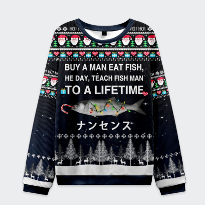 Tokyo-Tiger Funny To A Lifetime Christmas Ugly Sweatshirt