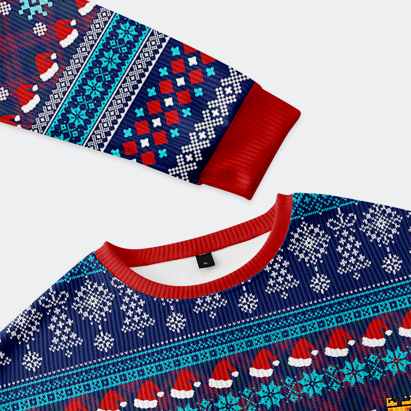 Tokyo-Tiger I Hate Everyone Christmas Ugly Sweatshirt