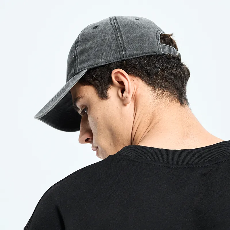 Tokyo-Tiger Retro Zen Cat: Living the Present Washed Cap