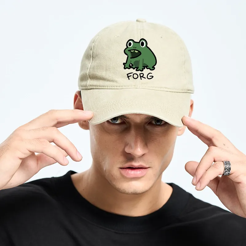 Tokyo-Tiger Funny Forg Japan Washed Cap