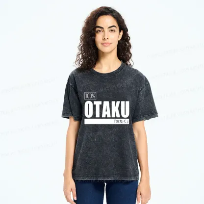 Tokyo-Tiger Deep Otaku Washed T-Shirt