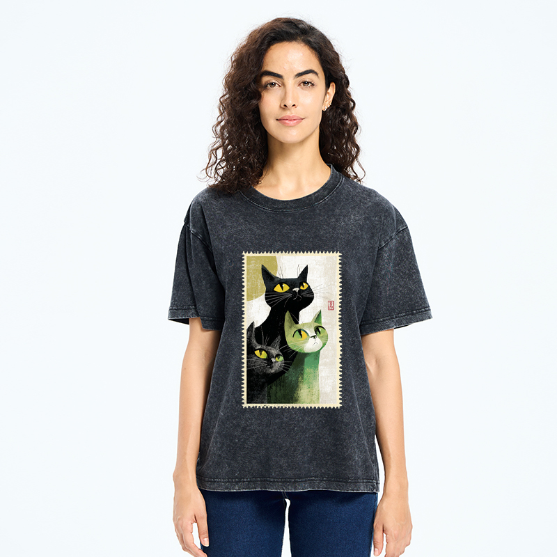 Tokyo-Tiger Three Small Silences Washed T-Shirt