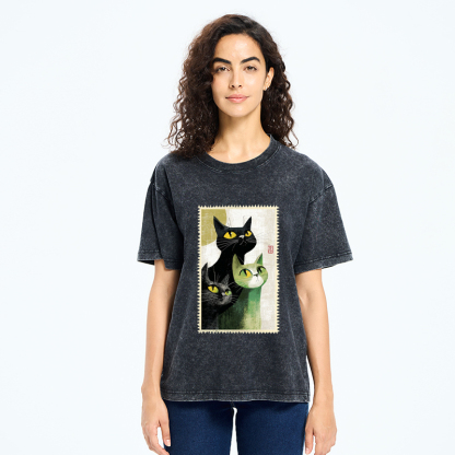 Tokyo-Tiger Three Small Silences Washed T-Shirt