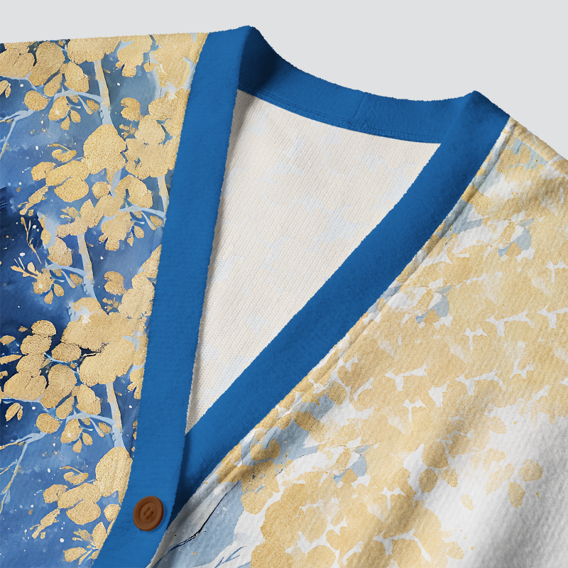 Tokyo-Tiger Wolf's Embrace Ugly Cardigan Sweater