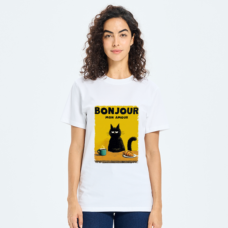 Tokyo-Tiger Bonjour Mon Amour Classic T-Shirt