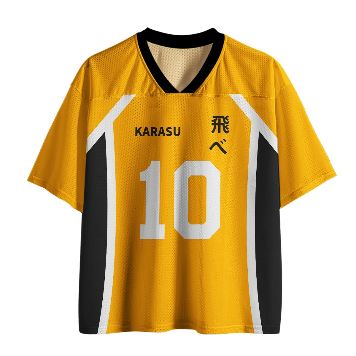 Tokyo-Tiger Karasu 10 Japanese Yellow Mesh Jersey Sale