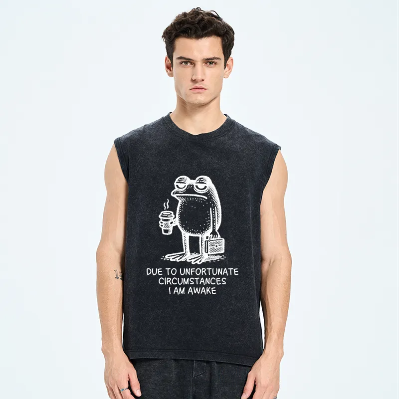 Tokyo-Tiger Decadent Frog Washed Tank