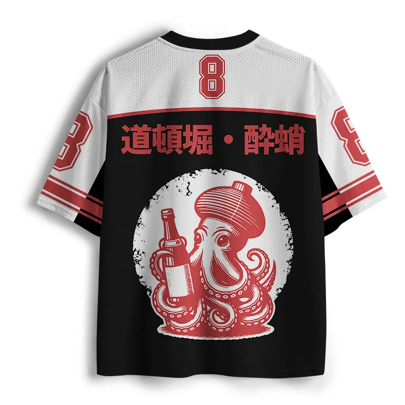 Tokyo-Tiger Retro Osaka Octopus Mesh Jersey