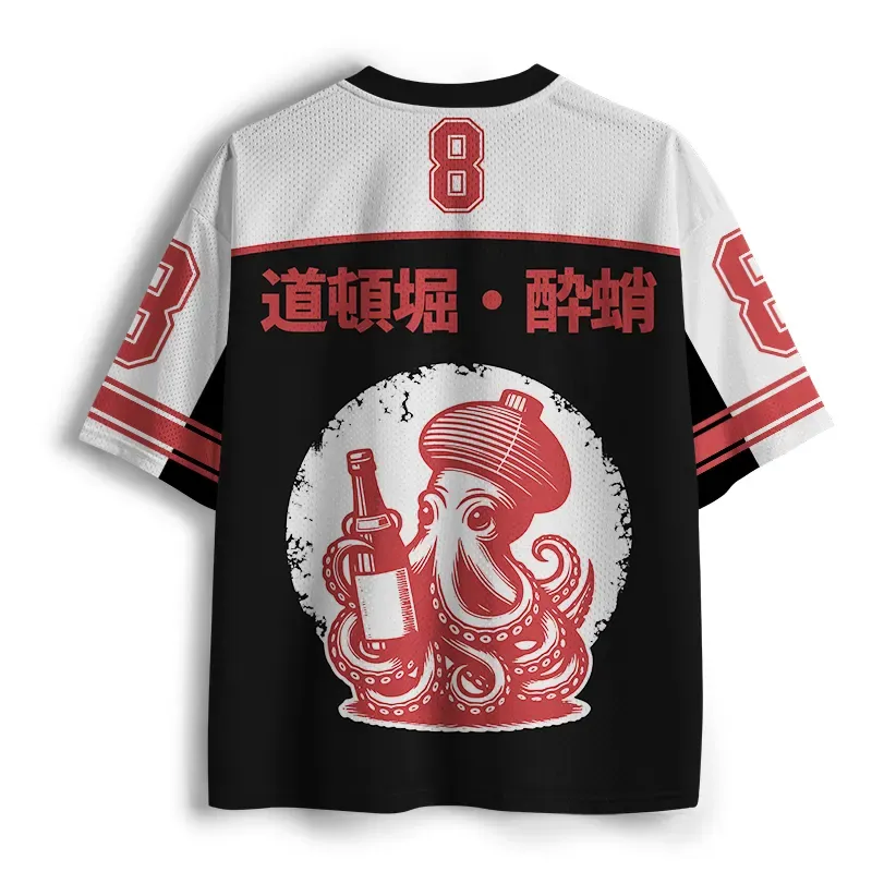 Tokyo-Tiger Retro Osaka Octopus Mesh Jersey