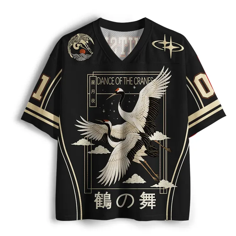 Tokyo-Tiger Dance Of The Cranes Mesh Jersey