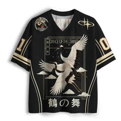 Tokyo-Tiger Dance Of The Cranes Mesh Jersey