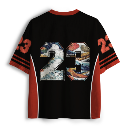 Tokyo-Tiger Ramen Meowster Mesh Jersey