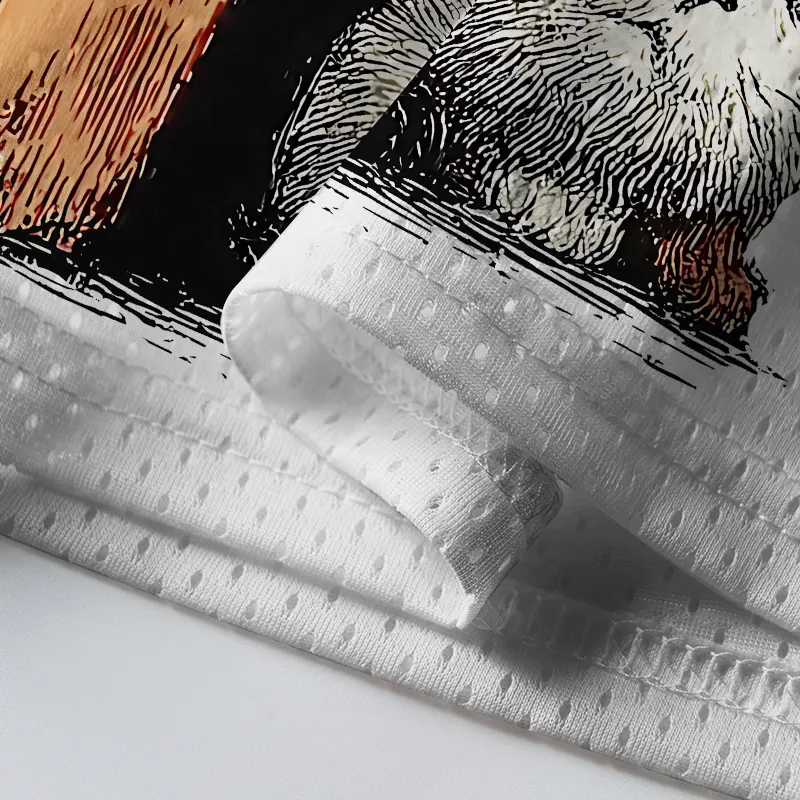 Tokyo-Tiger Five Cats Are Watching You Mesh Jersey