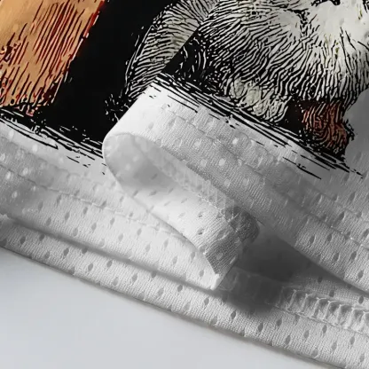 Tokyo-Tiger Five Cats Are Watching You Mesh Jersey