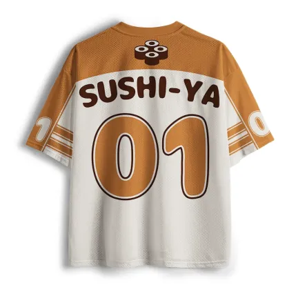 Tokyo-Tiger Sushi Pick Out Clothes Mesh Jersey