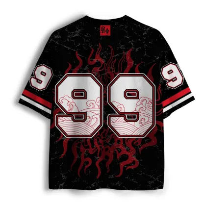 Tokyo-Tiger Chinese Proverbs Mesh Jersey