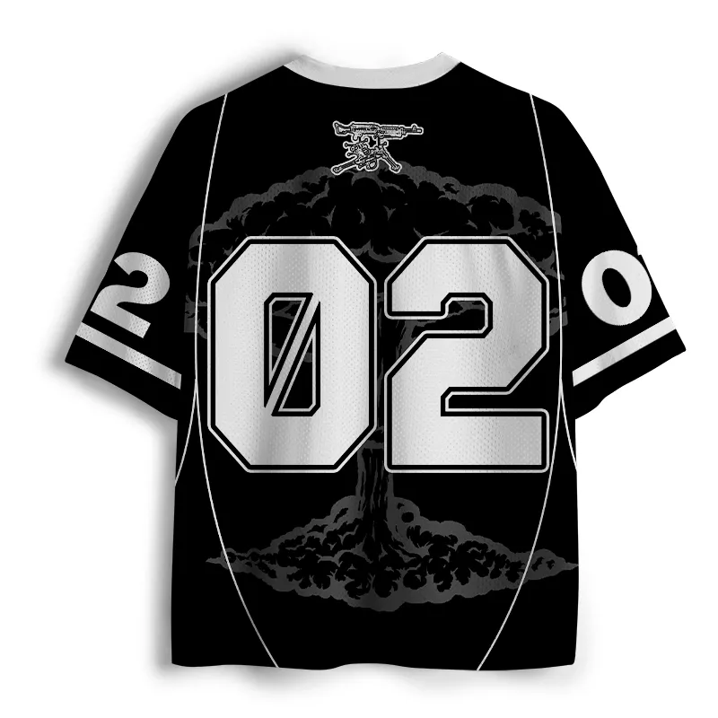 Tokyo-Tiger Suppression By Force Funny Mesh Jersey