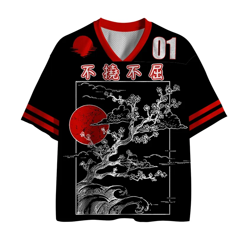 Tokyo-Tiger Sakura Sun Never Give Up Mesh Jersey