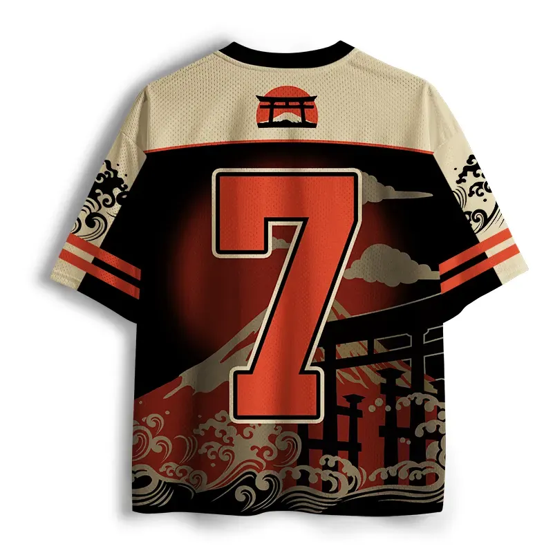 Tokyo-Tiger Japan Let's Go Now Mesh Jersey