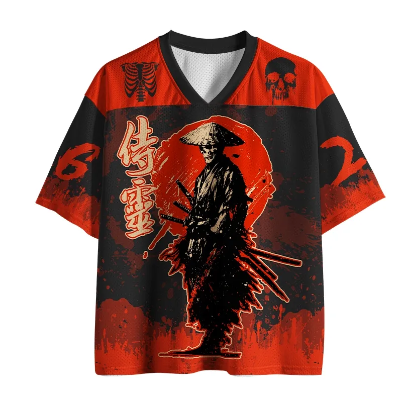 Tokyo-Tiger Ghost Samurai Mesh Jersey