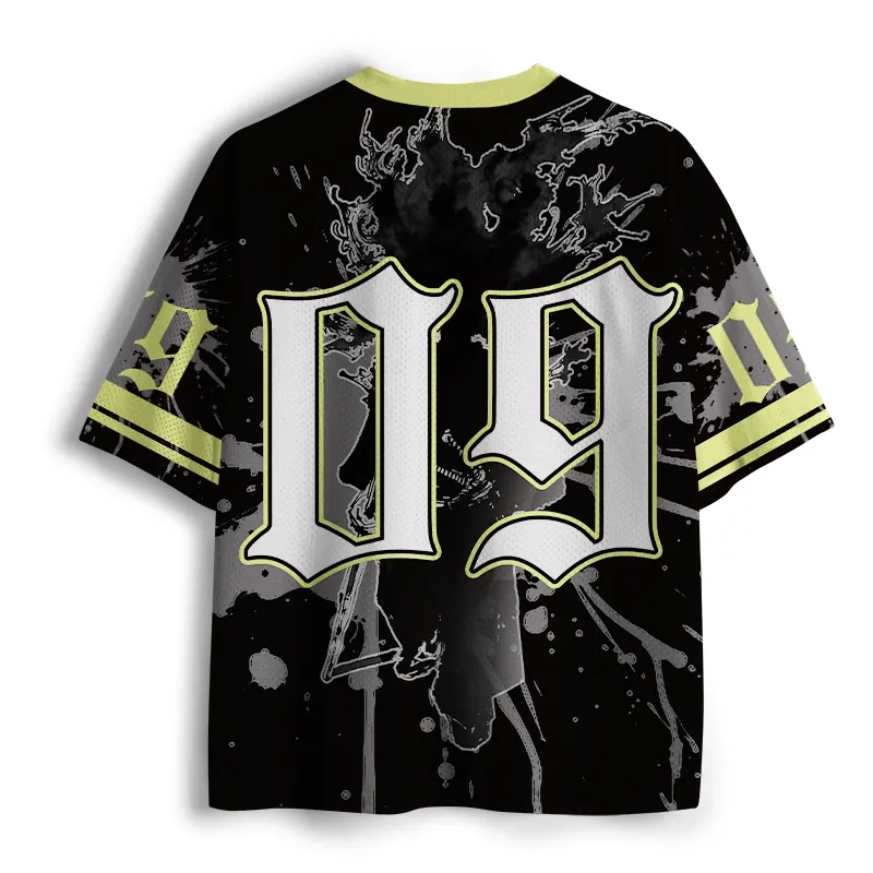 Tokyo-Tiger Ink Painting Samurai Mesh Jersey