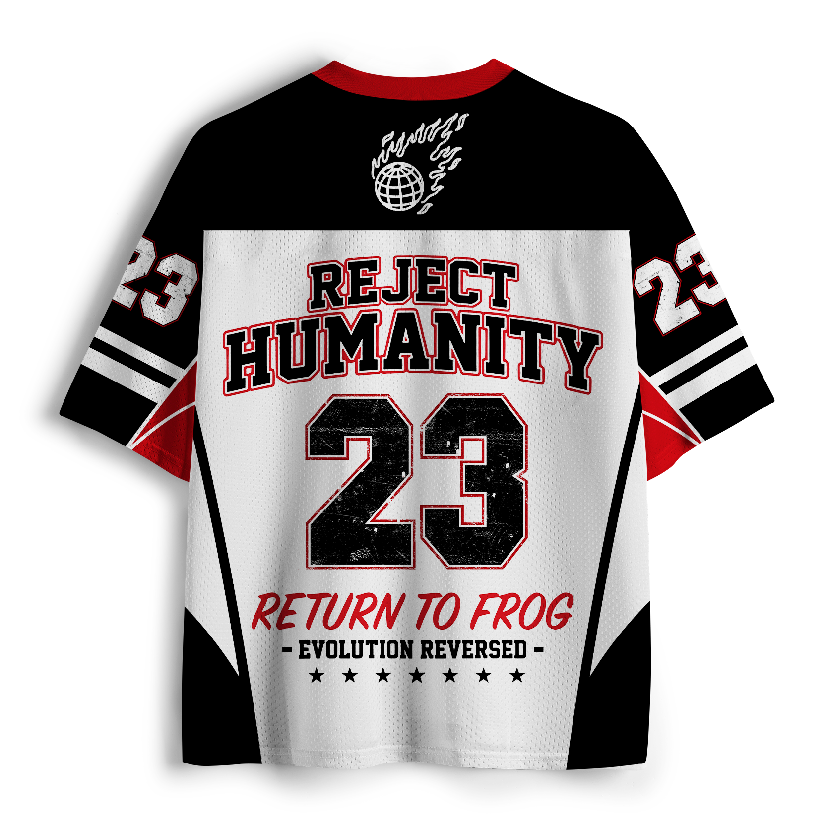 Tokyo-Tiger Reject Humanity Mesh Jersey
