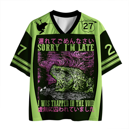 Tokyo-Tiger Frogs Trapped In The Void Two Mesh Jersey