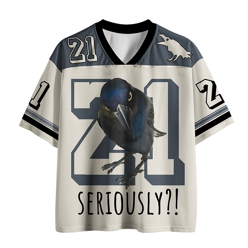 Tokyo-Tiger Raven's Question Mesh Jersey