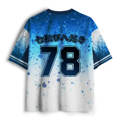 Tokyo-Tiger Fall Seven, Rise Eight Mesh Jersey