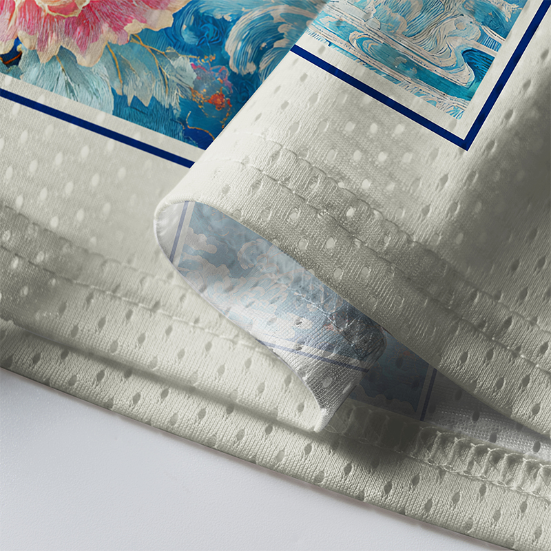 Tokyo-Tiger Beneath Auspicious Clouds Mesh Jersey