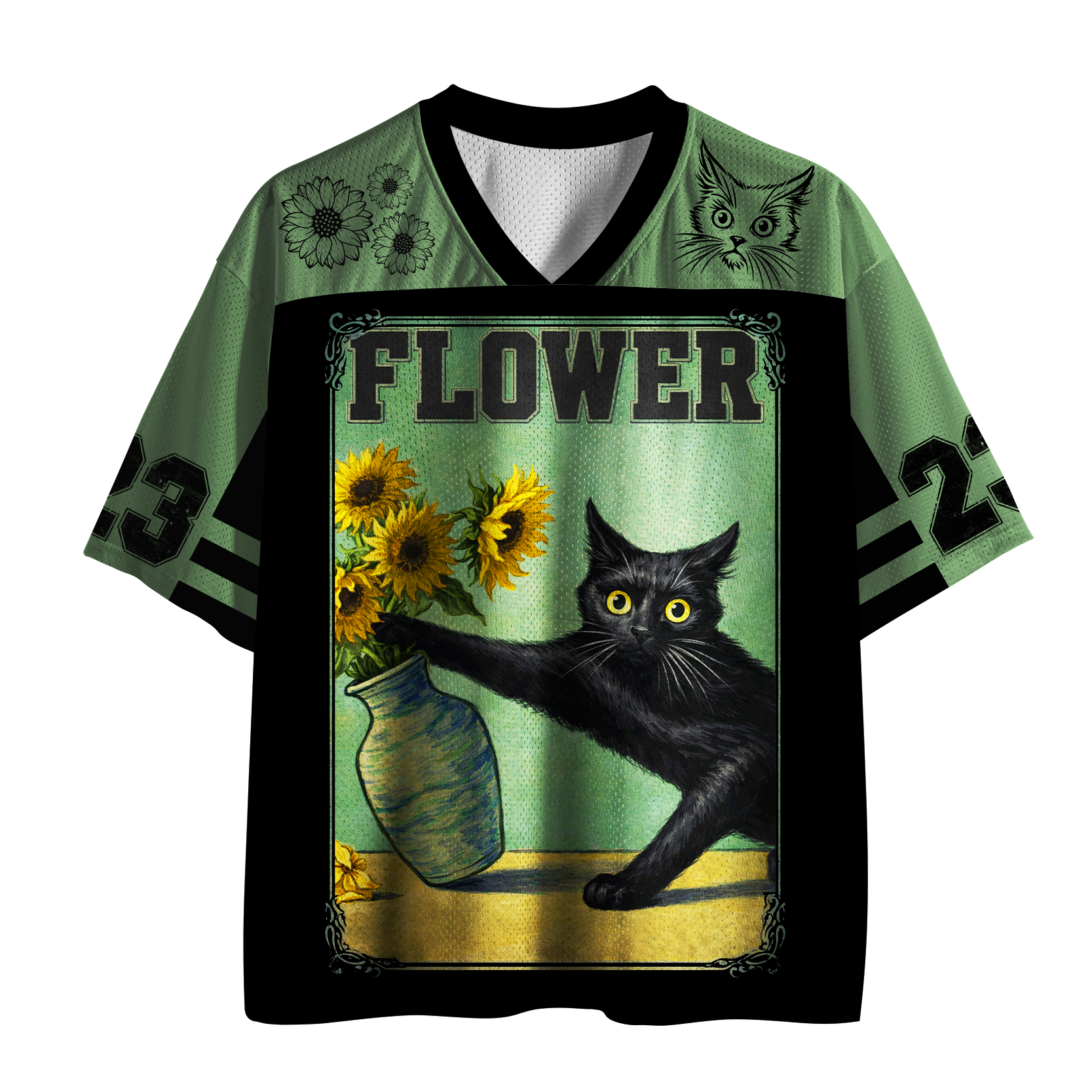 Tokyo-Tiger Vase Crasher Mesh Jersey