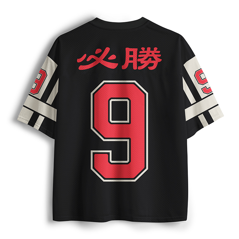 Tokyo-Tiger Good Luck Daruma Mesh Jersey