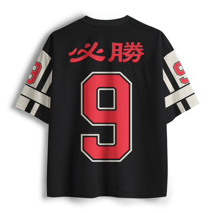 Tokyo-Tiger Good Luck Daruma Mesh Jersey