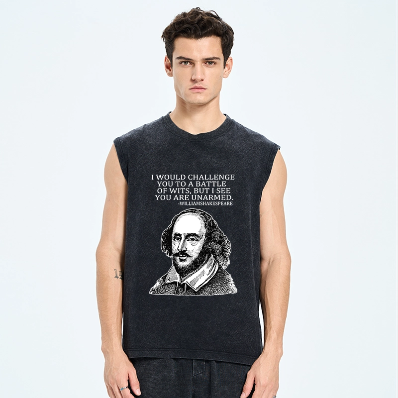 Tokyo-Tiger Your Intelligence Is Inferior To Mine Washed Tank