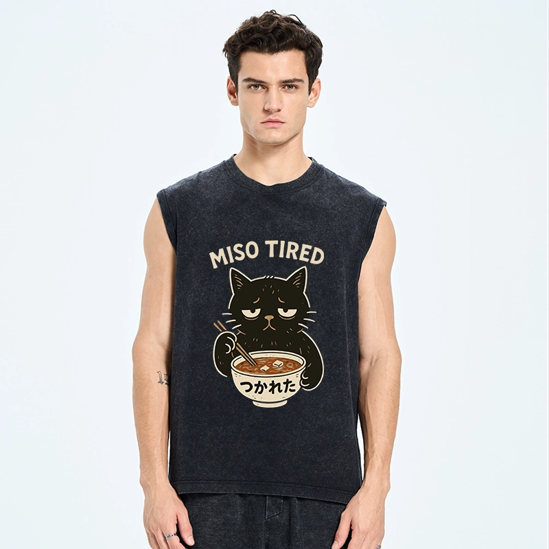 Tokyo-Tiger I’m So Tired Washed Tank