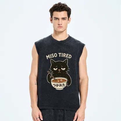 Tokyo-Tiger I’m So Tired Washed Tank