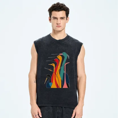 Tokyo-Tiger Various Types Of Cranes Washed Tank