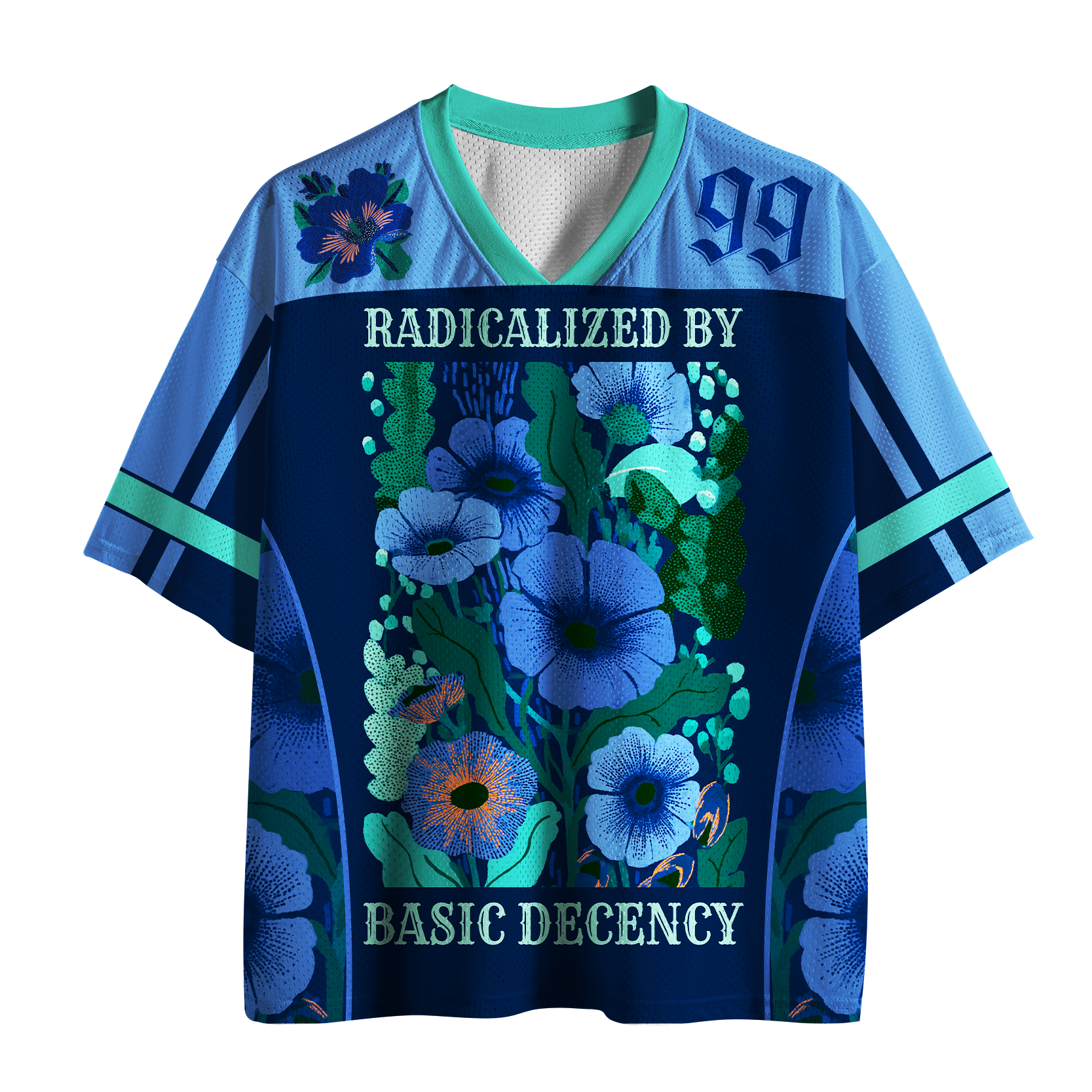 Tokyo-Tiger Pure Radicalism Oversized Mesh Jersey