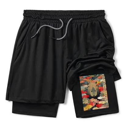 Tokyo-Tiger Am I Too Lovable? Training Shorts