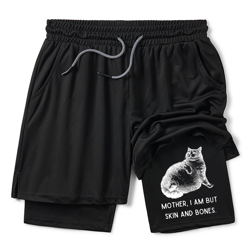Tokyo-Tiger Skin & Bones Cat Training Shorts
