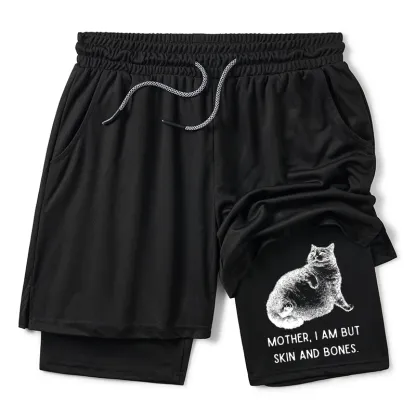 Tokyo-Tiger Skin & Bones Cat Training Shorts