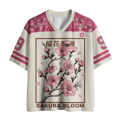 Tokyo-Tiger Sakura Fubuki Mesh Jersey