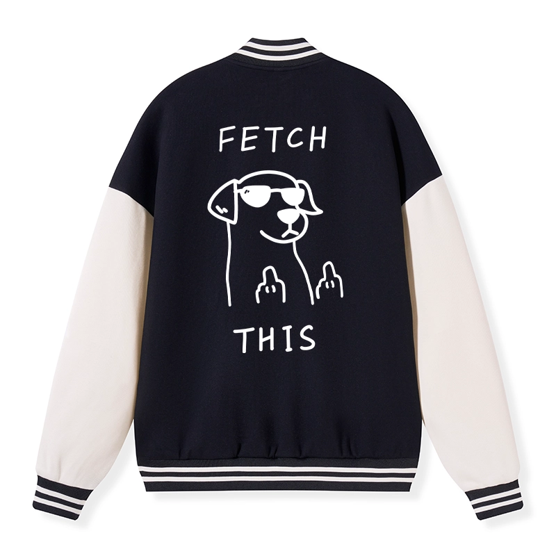 Tokyo-Tiger Rebellious Dog Embroidery Varsity Jacket