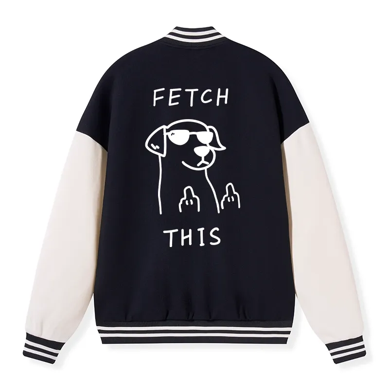 Tokyo-Tiger Rebellious Dog Embroidery Varsity Jacket Sale