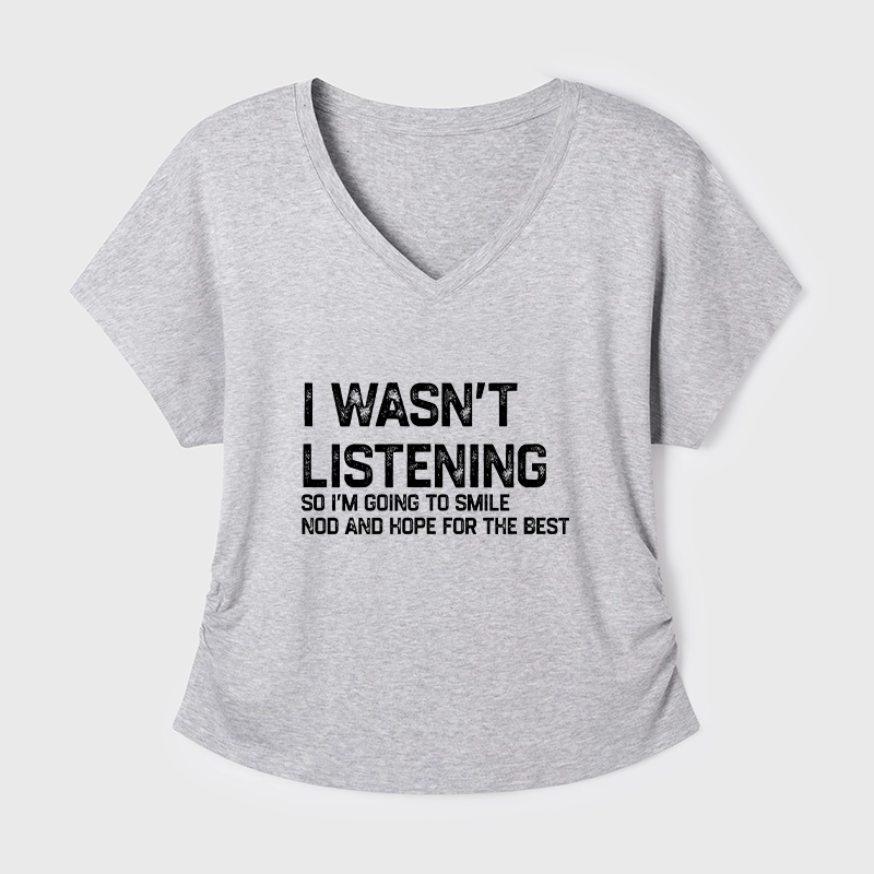 Tokyo-Tiger Indifferent To Everything Modal Dolman Sleeve T-Shirt